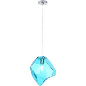 Изображение товара Подвесной светильник Crystal Lux NUESTRO SP1 CHROME/BLUE