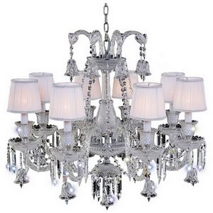Изображение товара Подвесная люстра Crystal Lux PRINCESS SP8 с подвесками