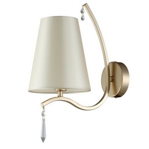 Изображение товара Бра Crystal Lux RENATA AP1 GOLD с подвесками