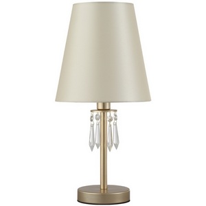 Изображение товара Настольная лампа с подвесками Crystal Lux RENATA LG1 GOLD