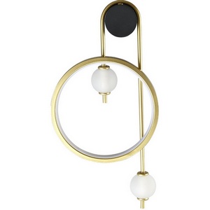 Изображение товара Настенный светильник Crystal Lux RODRIGO AP20W LED BLACK/GOLD кольцо