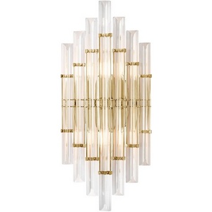 Изображение товара Бра Crystal Lux SARAGOSA SARAGOSA AP2 BRASS/TRANSPARENTE