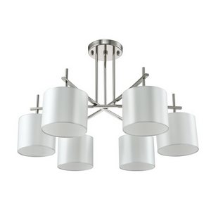 Изображение товара Потолочная люстра Crystal Lux SERGIO PL6 NICKEL