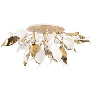 Изображение товара Потолочная люстра Crystal Lux STEFANIA PL9 листья