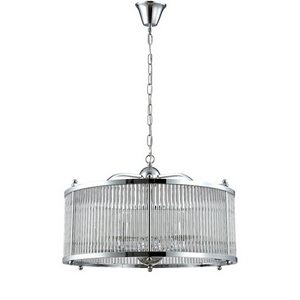 Изображение товара Подвесная люстра Crystal Lux TADEO SP6 D600 CHROME/TRANSPARENTE