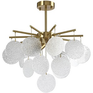 Изображение товара Потолочная люстра на штанге DeMarkt Бриз 111017104 с подвесками