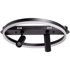 Изображение товара Потолочная люстра с пультом светодиодная со спотами DeMarkt Драйв 377013303