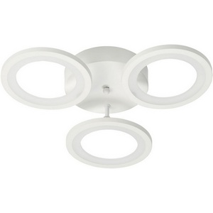 Изображение товара Потолочная LED люстра с холодным белым светом с ПДУ De City Мадлен 424013303