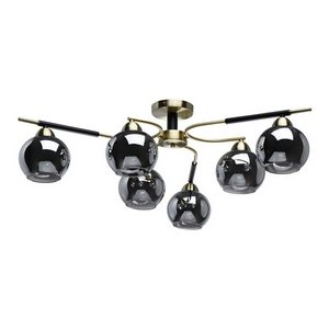 Изображение товара Потолочная люстра DeMarkt Гамбург 605014606 (плафоны шарики)