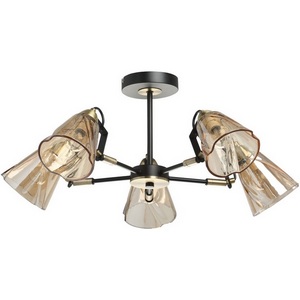 Изображение товара Потолочная люстра на штанге DeMarkt Гамбург 605016805