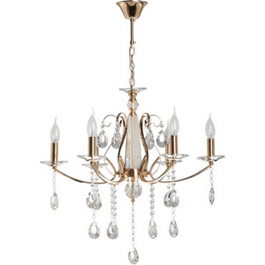 Изображение товара Подвесная люстра хрусталь De City Свеча 683014606 подсвечник с подвесками