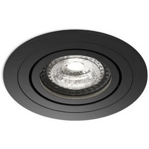 Изображение товара Встраиваемый светильник Denkirs Prime DK-DH2020-BK GU5.3 15 Вт LED черный алюминий
