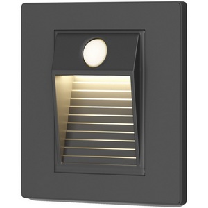 Изображение товара Потолочный светильник точечный встраиваемые с диодной подсветкой датчиком движения освещенности Denkirs Sensor DK1020-BK