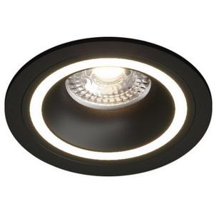 Изображение товара Встраиваемый светильник ультратонкий круглый Denkirs DK2060 DK2060-BK