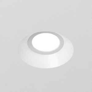 Изображение товара Точечный светильник белый для натяжных ПВХ потолков Denkirs Inviz DK2081-WH GU10 LED до 15 Вт белый