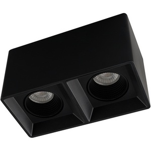 Изображение товара Потолочный светильник прямоугольный мощностью 20 вт Denkirs DK3030 DK3085-BK