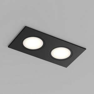 Изображение товара Встраиваемый светильник с цоколем gu5.3 Denkirs Port DK3112-BK