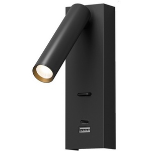 Изображение товара Спот светодиодный с USB-портом Denkirs Chargelux DK5090-BK