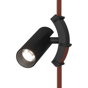 Изображение товара Трековый светильник низкоковольтный для ременной системы LED 48V Denkirs Belty Spot DK5546-BK