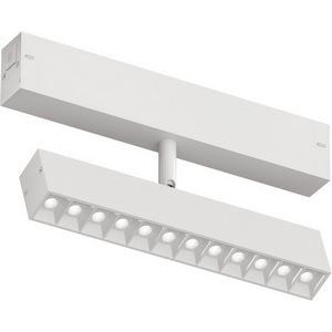 Изображение товара Трековый светильник однофазный 220V светодиодный с управлением смартфоном и пультом Denkirs Smart DK8006-WH (Умный дом, Алиса)