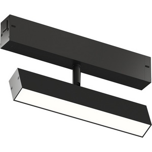 Изображение товара Трековый однофазный светильник с ПДУ 220V диммируемый светодиодный с голосовым управлением Denkirs DK8009-BK (Умный дом, Алиса)