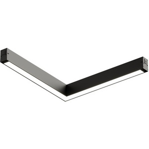 Изображение товара Трековый угловой светильник светодиодный с голосовым управлением однофазный 220V Denkirs Smart Linear DK8014-BK (Умный дом, Алиса)