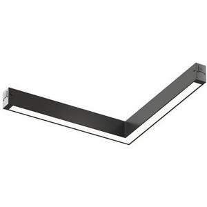 Изображение товара Трековый светильник LED угловой однофазный 220V 18W Denkirs Simple Linear DK8114-BK
