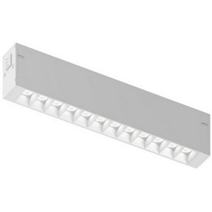 Изображение товара Трековый светильник светодиодный однофазный Denkirs Simple Grill DK8201-WH 220V 9W 4000K, белый