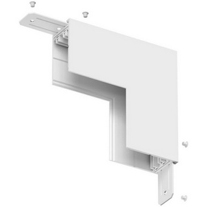 Изображение товара Угловое соединение стена-потолок накладной Smart, белый Denkirs Smart TR2108-WH