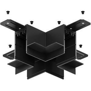 Изображение товара Коннектор трека X-образный Denkirs TR2114-BK