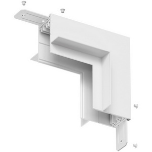 Изображение товара Угловое соединение стена-потолок встраиваемый Smart, белый Denkirs Smart TR2118-WH