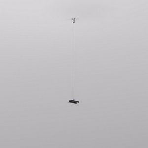 Изображение товара Механический подвес для трека Denkirs Smart Base TR2127-BK 5м, черный, алюминий