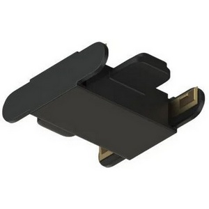 Изображение товара Соединитель прямой для треков Air, пластик, чёрный Denkirs Air Base TR5230-BK