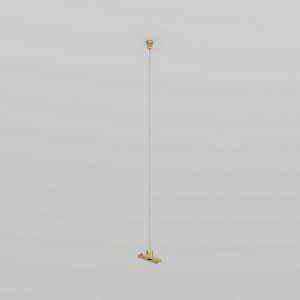 Изображение товара Механический подвес для трека Denkirs Shine Base TR5718-SB 2м, сатинированная латунь