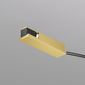 Изображение товара Подвод питания универсальный (середина/торец) для трека Denkirs Shine Base TR5721-SB 48V сатинированная латунь