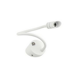 Изображение товара Настенный светильник на гибкой ножке с диммером для чтения светодиодный DesignLed BED BQ003103-A-3-DIM-WH-WW
