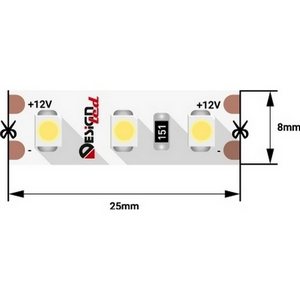 Изображение товара Светодиодная лента IP33 12V 3528 DesignLed Lux DSG3120-12-NW-33