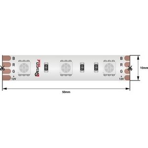 Изображение товара Светодиодная лента влагозащищенная IP65 12V 5050 DesignLed Lux DSG560-12-RGB-65