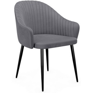 Изображение товара Стул DikLine 440 C56 серый, ножки черные арт.00-00072791