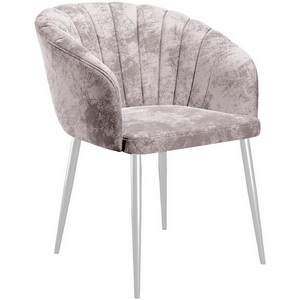 Изображение товара Стул DikLine 441 M02 бежевый, ножки белые арт.00-00073880