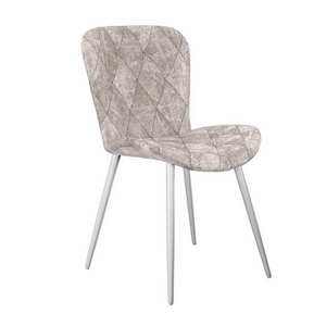 Изображение товара Стул DikLine 303 M02 бежевый, ножки белые арт.00-00073890