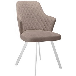 Изображение товара Стул DikLine 345 K4 капучино, ножки белые арт.00-00076161