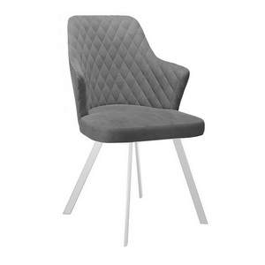 Изображение товара Стул DikLine 345 C56 серый, ножки белые арт.00-00076165
