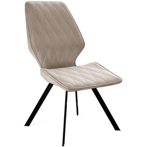 Изображение товара Стул 242M B03 BEIGE/ ножки черные Dikline 00-00062373