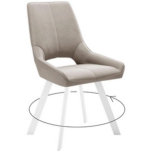 Изображение товара Стул Z128 бежевый, ножки белые Dikline 00-00062322