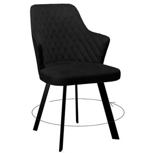 Изображение товара Стул поворотный, К21 черный, ножки черные Dikline 00-00064811