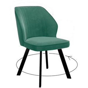 Изображение товара Стул DikLine 232 поворотный Z39 авокадо, ножки черные