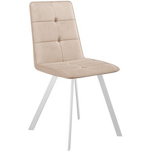 Изображение товара Стул DikLine 280 B03 BEIGE, ножки белые