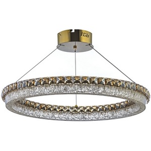 Изображение товара Подвесной светильник светодиодный хрустальный Dio D'Arte Accumoli Accumoli L 1.5.60.100 G кольцо