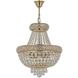 Изображение товара Подвесная люстра хрусталь Dio D`arte Bari Gold Bari E 1.5.35.103 G